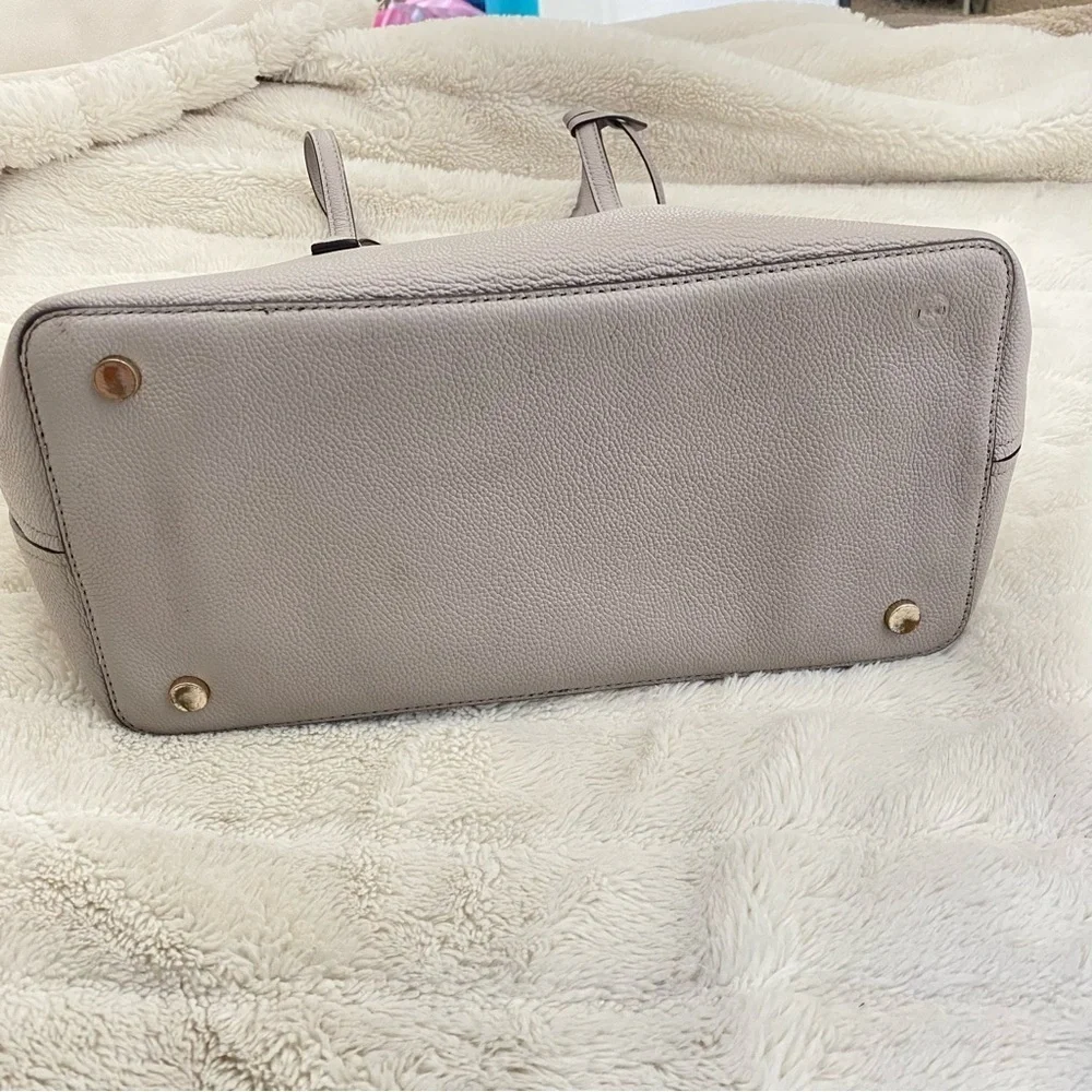 Kate Spade New York Margaux Large Gray Tote Bag